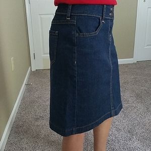Old Navy Dark Jean Skirt